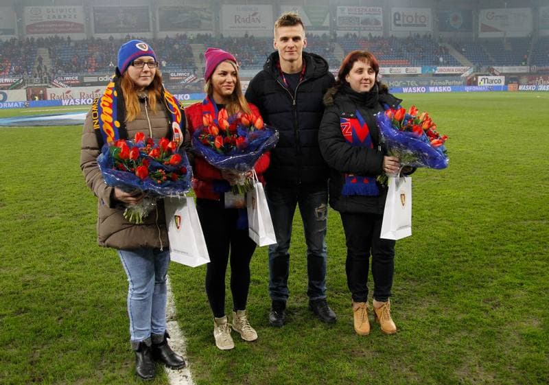 Football. Ekstraklasa. Piast Gliwice - Slask Wroclaw. 08.03.2016