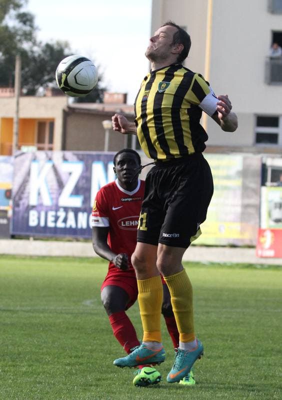 Football. I Liga. Kolejarz Stroze - GKS Katowice. 29.09.2013