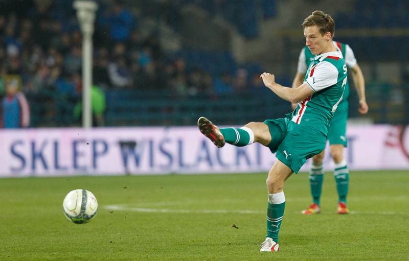 Football. T-Mobile Ekstraklasa. Wisla Krakow - Slask Wroclaw. 29.11.2013