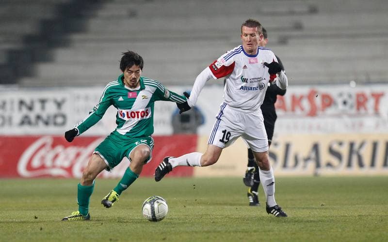 Football. T-Mobile Ekstraklasa. Gornik Zabrze - Lechia Gdansk. 14.12.2013