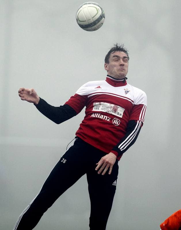 Football. Friendly Match. LZS Piotrowka - Gornik Zabrze. 10.10.2013