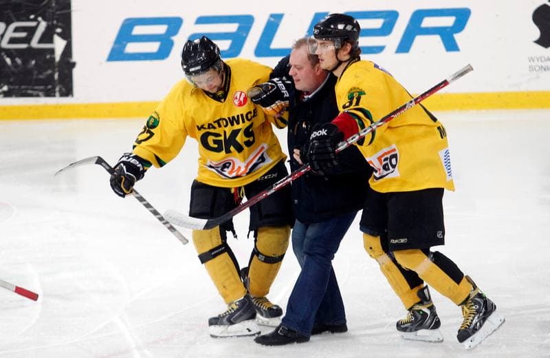 Ice Hockey. Tauron Hokej Liga. HC GKS Katowice - Podhale Nowy Targ. 04.01.2015