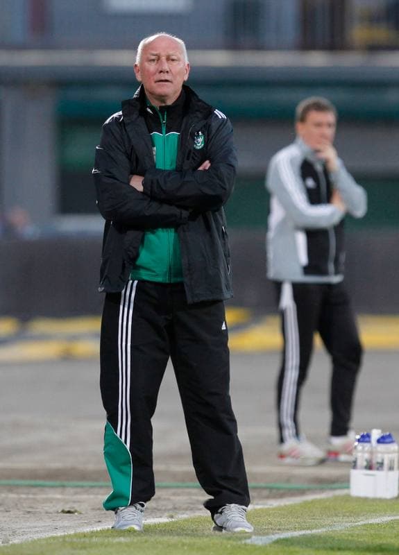 Football. I Liga. Energetyk ROW Rybnik - GKS Belchatow. 09.05.2014