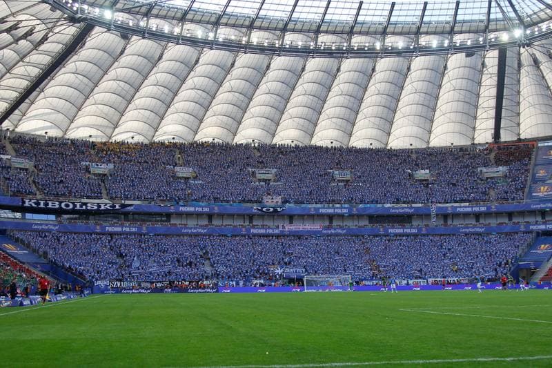 Football. Polish Cup Final. Lech Poznan - Legia Warsaw. 02.05.2016