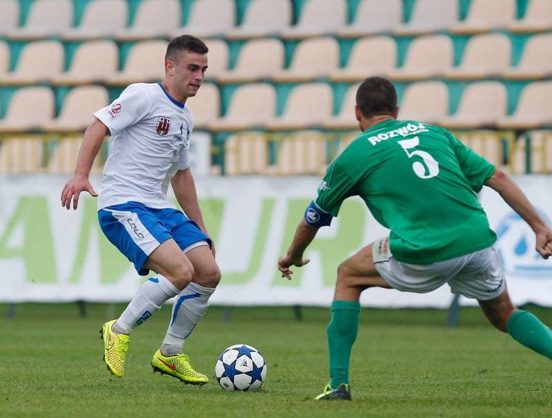 Football. II Liga Grupa Zachodnia. Rozwoj Katowice - MKS Kluczbork. 23.11.2013
