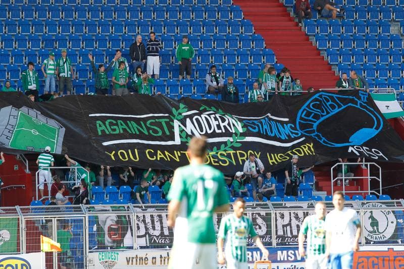 Football. Synot Liga. Banik Ostrava - Bohemians 1905. 07.05.2016