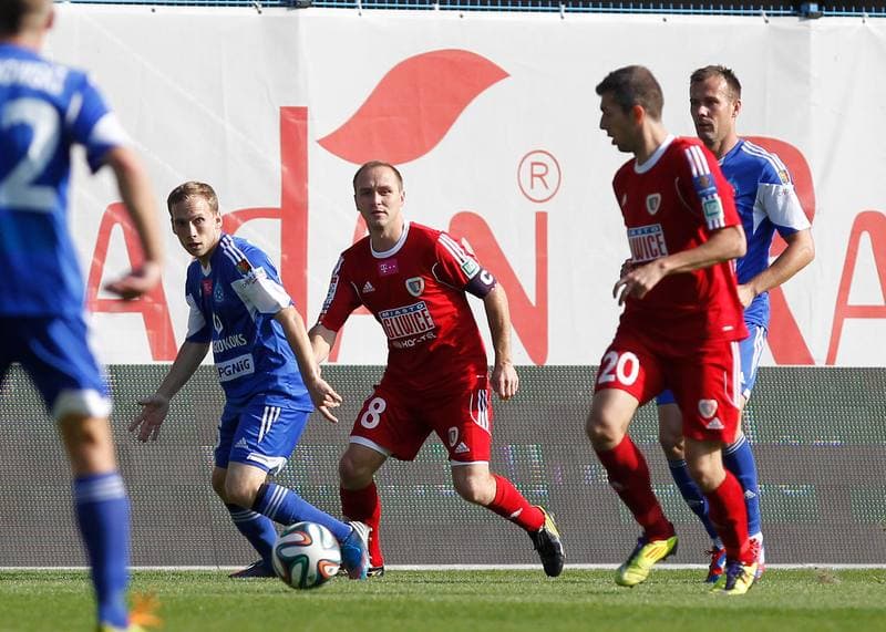 Football. Benefis Jaroslawa Kaszowskiego. Piast Gliwice - Ruch Chorzow. 12.10.2014