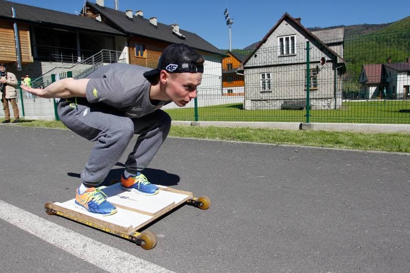 Ski Jumping. Poland national team. Training. 12.05.2016
