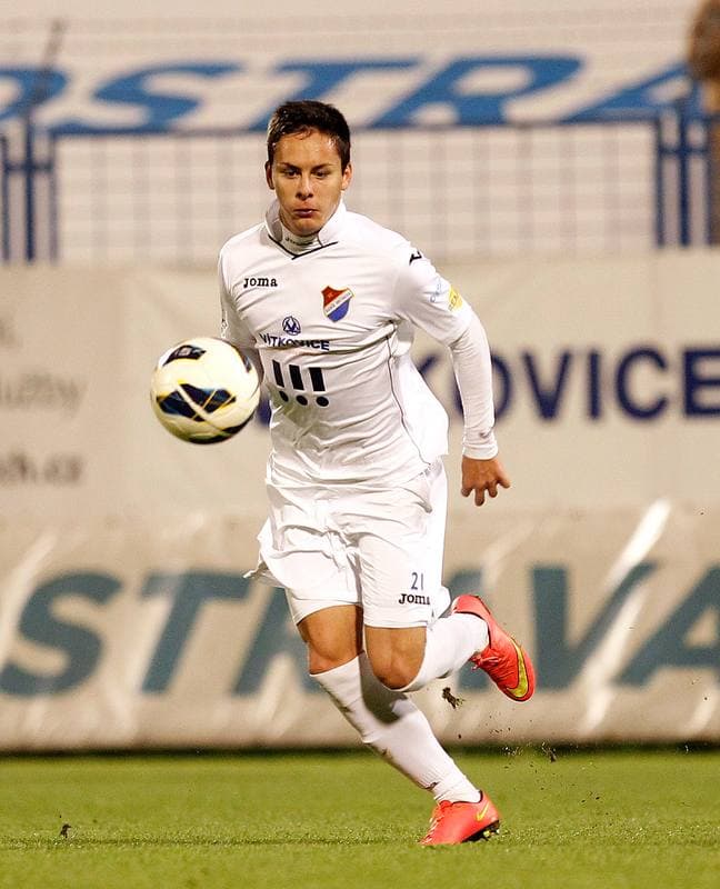 Football. SYNOT LIGA. Banik Ostrava - FC Hradec Kralove. 01.11.2014