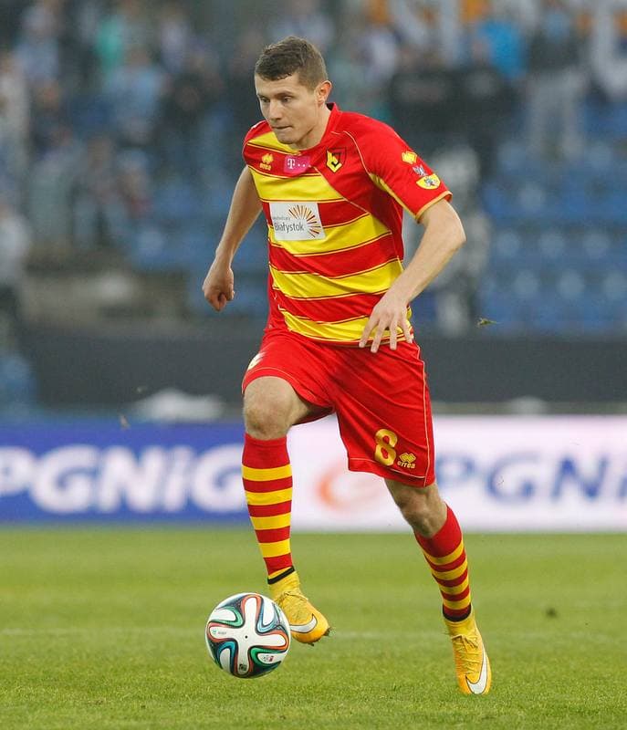 Football. T-Mobile Ekstraklasa. Ruch Chorzow - Jagiellonia Bialystok. 09.11.2014