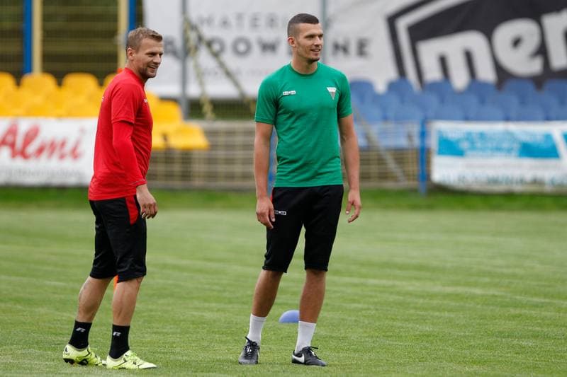Football. GKS Tychy. Training. 27.06.2016