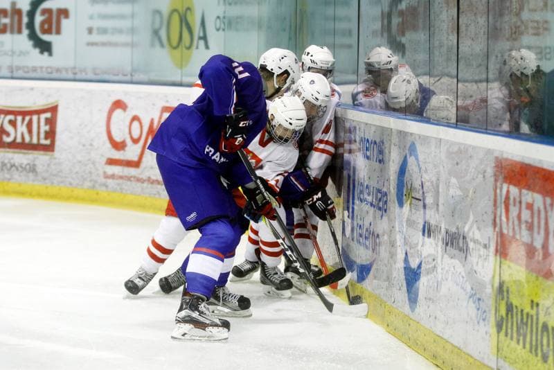 Ice Hockey. Friendly Match. Poland U20 - France U20. 06.08.2016