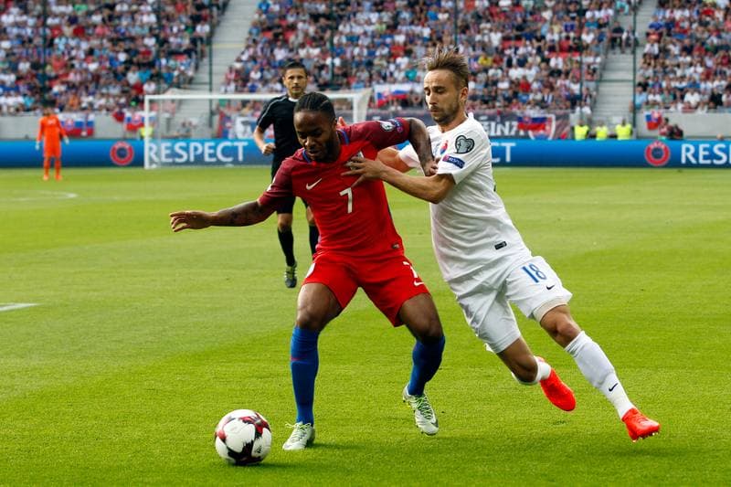 Football. World Cup Qualifiers. Slovakia - England. 04.09.2016