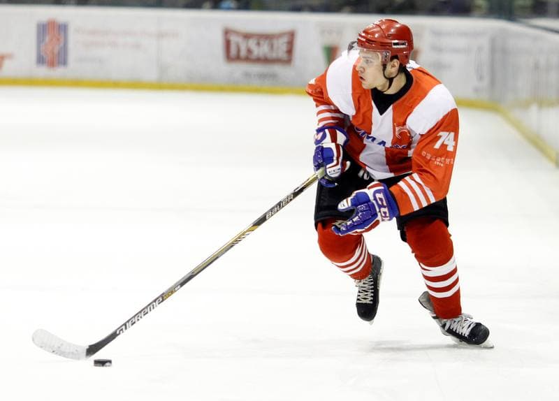 Ice Hockey. Polska Hokej Liga. GKS Tychy - Comarch Cracovia Krakow. 19.01.2014