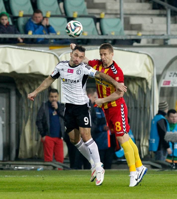 Football. T-Mobile Ekstraklasa. Korona Kielce - Legia Warsaw. 22.02.2015