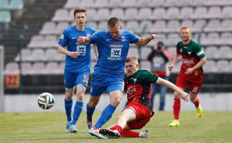 Football. I Liga. GKS Tychy - Termalica Bruk Bet Nieciecza. 28.03.2015