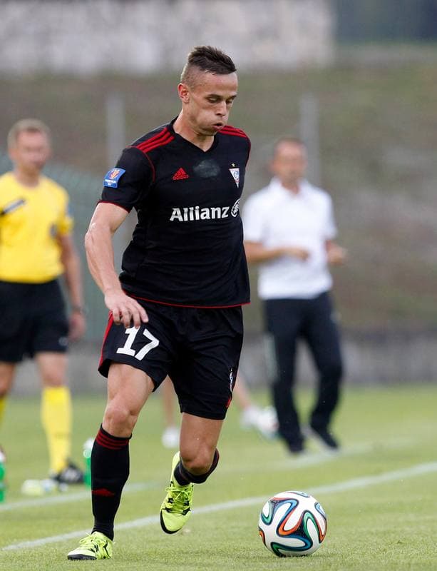 Football. Sparing. Zaglebie Sosnowiec - Gornik Zabrze. 18.01.2014