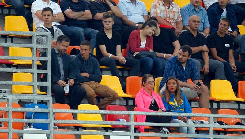 Football. PKO BP Ekstraklasa. Podbeskidzie Bielsko Biala - Pogon Szczecin. 17.08.2015