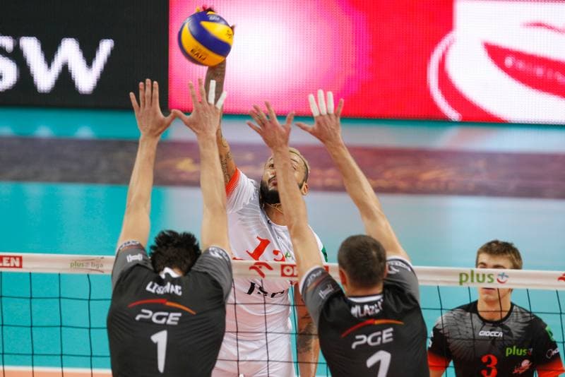 Volleyball. PlusLiga. Jastrzebski Wegiel - PGE Skra Belchatow. 09.11.2016