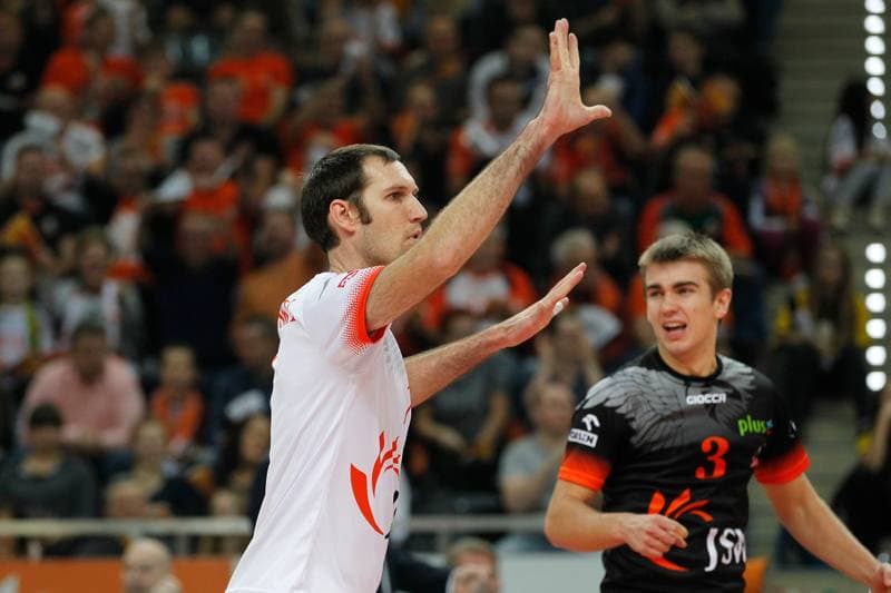 Volleyball. PlusLiga. Jastrzebski Wegiel - PGE Skra Belchatow. 09.11.2016
