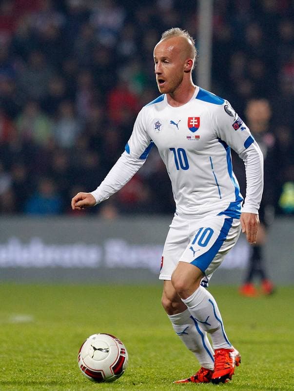 Football. UEFA Euro Qualifiers. Slovakia - Belarus. 09.10.2015