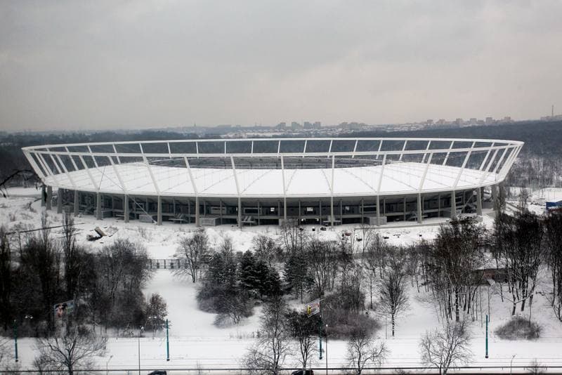 Football. Stadion Slaski. Press Conference. 04.01.2017