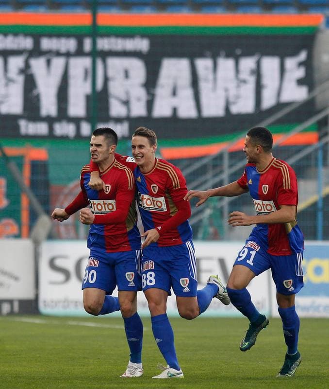 Football. Polish Cup. Piast Gliwice - Zaglebie Lubin. 18.08.2013