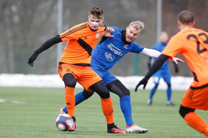Football. Sparing. MFK Frydek-Mistek - Podbeskidzie Bielsko-Biala. 26.01.2017