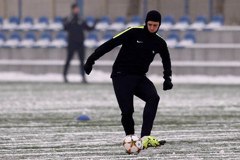 Football. Rozwoj Katowice. Training. 05.01.2016