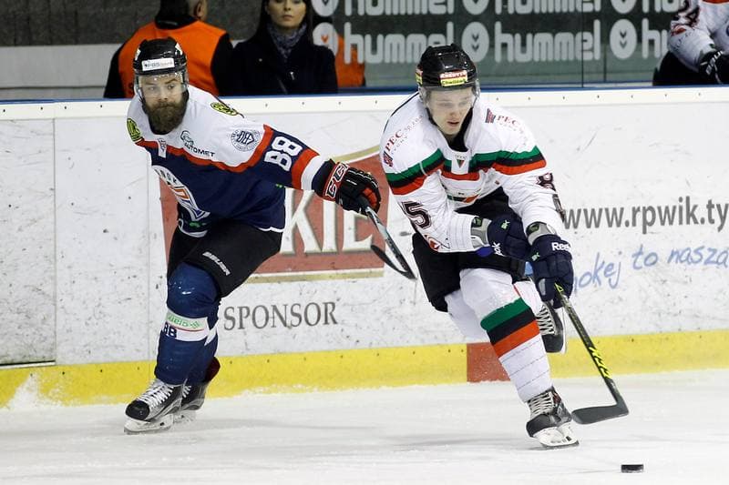 Ice Hockey. Polska Hokej Liga. GKS Tychy - Ciarko STS Sanok. 15.01.2016