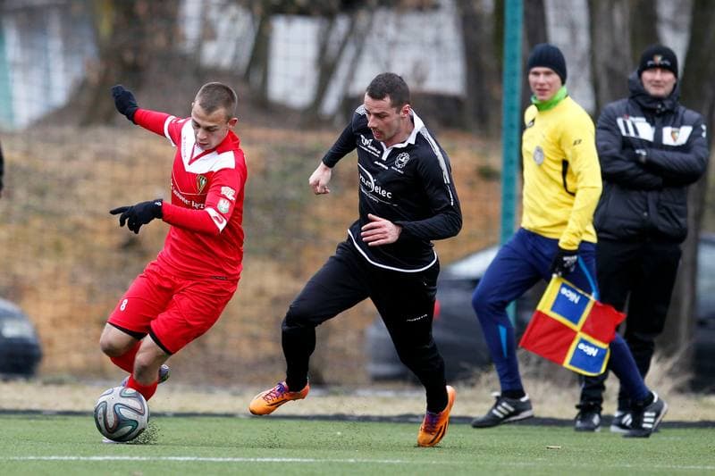 Football. Friendly Match. Zaglebie Sosnowiec - Stal Mielec. 03.02.2016