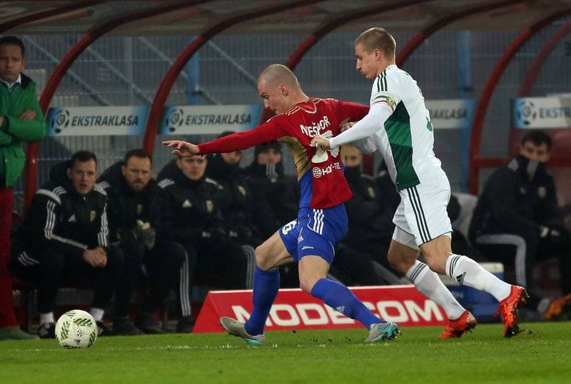 Football. Ekstraklasa. Piast Gliwice - Slask Wroclaw. 08.03.2016