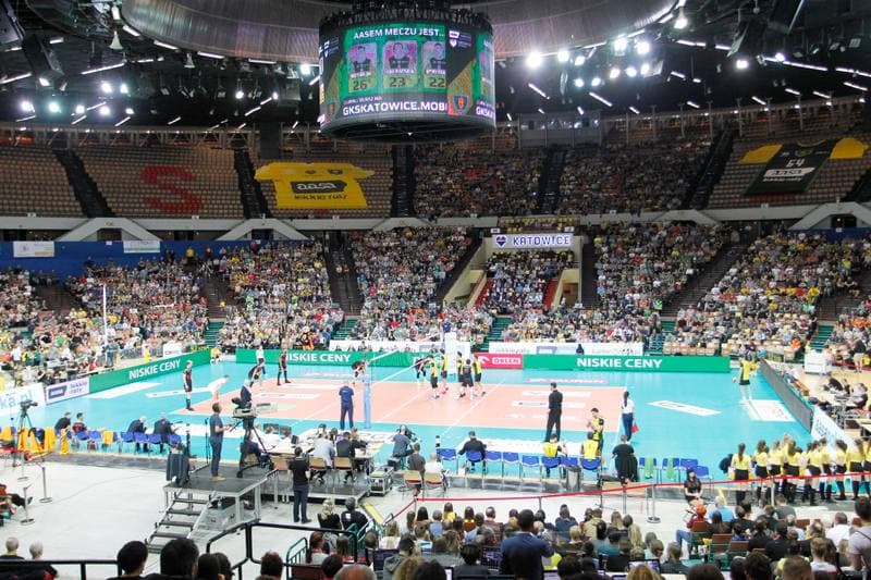Volleyball. PlusLiga. GKS Katowice - Jastrzebski Wegiel. 28.03.2017