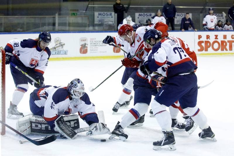 Ice Hockey. International Friendly Match. Poland - Slovakia B. 07.04.2017