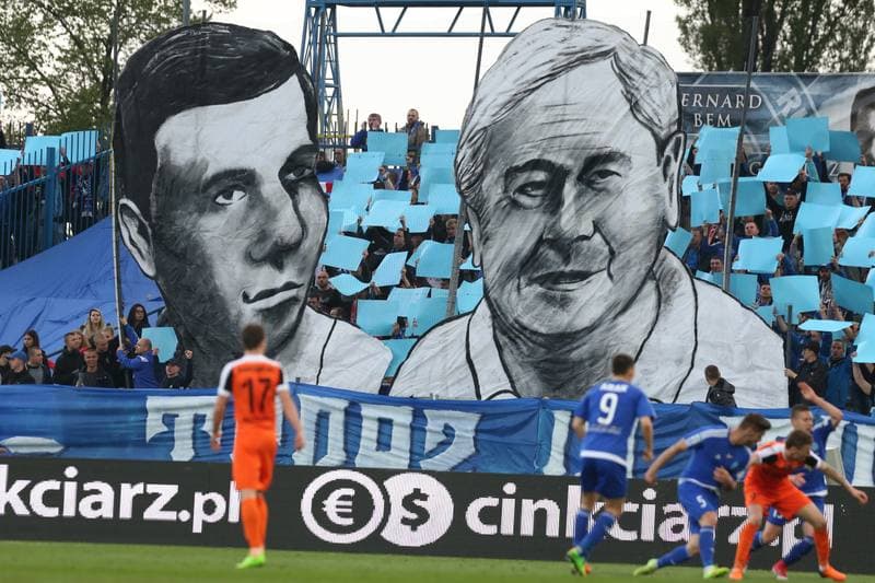 Football. Lotto Ekstraklasa. Ruch Chorzow - Zaglebie Lubin. 05.05.2017