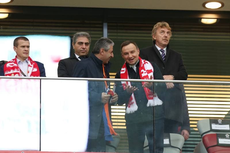Football. World Cup Qualifiers. Poland - Armenia. 11.10.2016