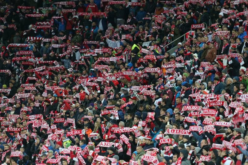 Football. International Friendly. Poland - Mexico. 13.11.2017