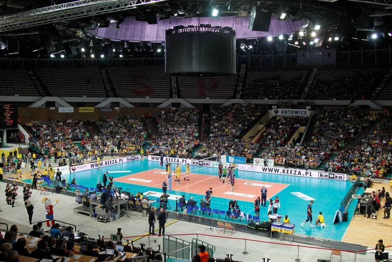 Volleyball. PlusLiga. GKS Katowice - ZAKSA Kedzierzyn-Kozle. 21.11.2017