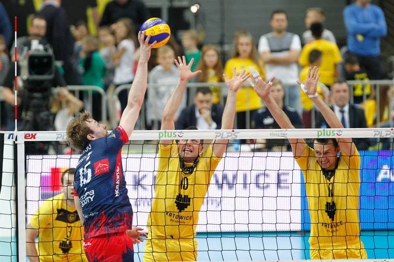 Volleyball. PlusLiga. GKS Katowice - ZAKSA Kedzierzyn-Kozle. 21.11.2017