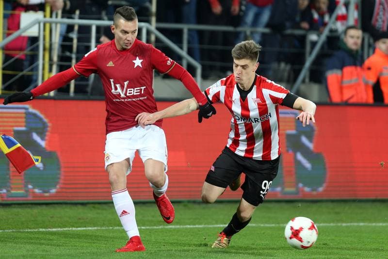Football. Lotto Ekstraklasa. Cracovia Krakow - Wisla Krakow. 13.12.2017