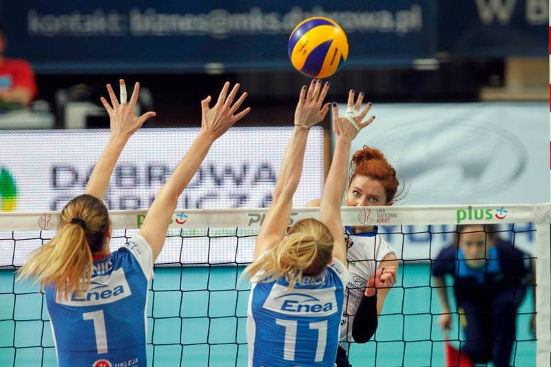 Volleyball. LSK. MKS Dabrowa Gornicza - Enea PTPS Pila. 29.01.2018