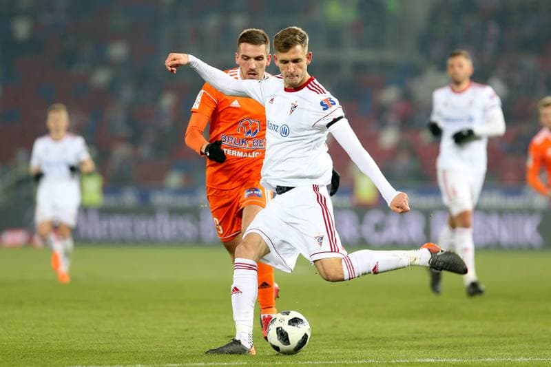 Football. Lotto Ekstraklasa. Gornik Zabrze - Bruk-Bet Termalica Nieciecza. 19.02.2018