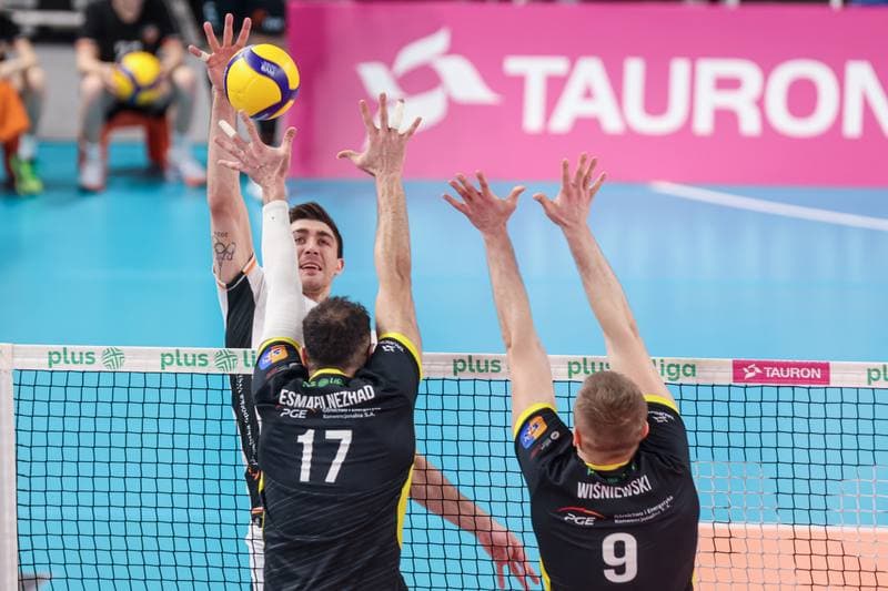 Volleyball. PlusLiga. Jastrzebski Wegiel - PGE GiEK Skra Belchatow. 09.02.2025
