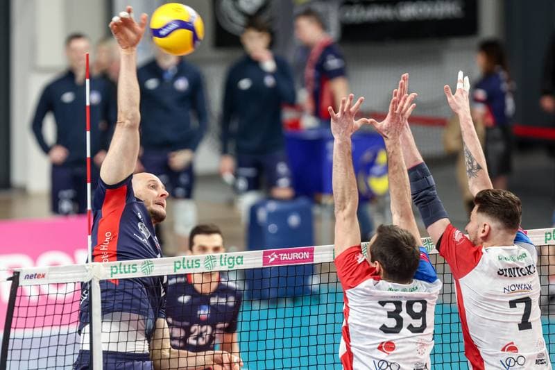 Volleyball. PlusLiga. Nowak-Mosty MKS Bedzin - ZAKSA Kedzierzyn-Kozle. 10.02.2025