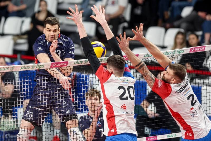 Volleyball. PlusLiga. Nowak-Mosty MKS Bedzin - ZAKSA Kedzierzyn-Kozle. 10.02.2025