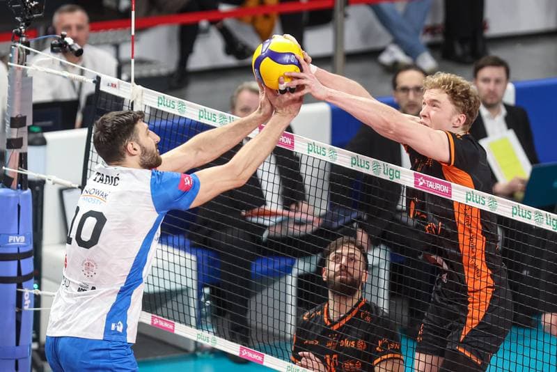 Volleyball. PlusLiga. Nowak-Mosty MKS Bedzin - JSW Jastrzebski Wegiel. 01.03.2025