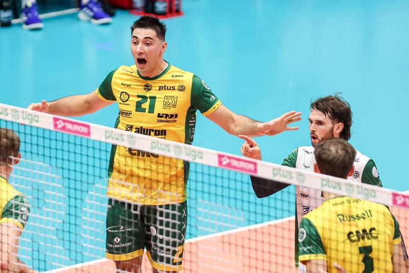 Volleyball. PlusLiga. Aluron CMC Warta Zawiercie - GKS Katowice. 02.10.2024