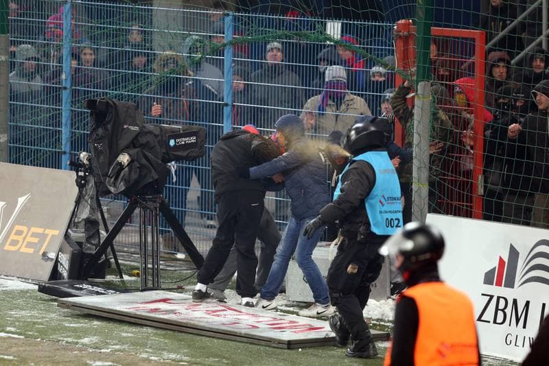 Football. Lotto Ekstraklasa. Piast Gliwice - Gornik Zabrze. 03.03.2018