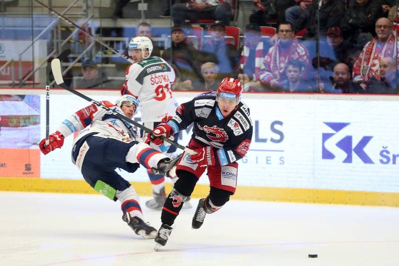 Ice Hockey. TipSport Extraliga. Ocelari Trinec - Dynamo Pardubice. 14.03.2018