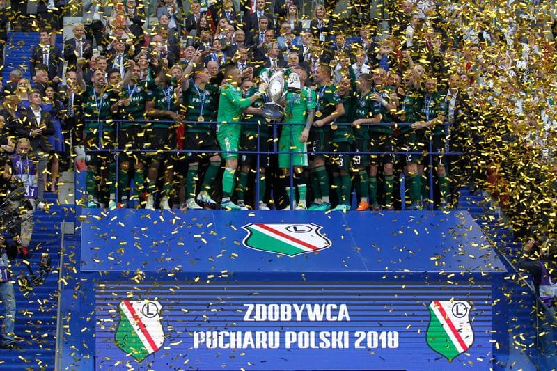 Football. Polish Cup Final. Arka Gdynia - Legia Warsaw. 02.05.2018